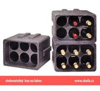 stohovateln box na lahve, pro 6ks, www.skufa.cz - KRAFT Servis s.r.o.