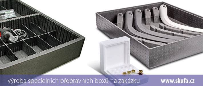 vroba specielnch pepravnch box na zakzku - www.skufa.cz